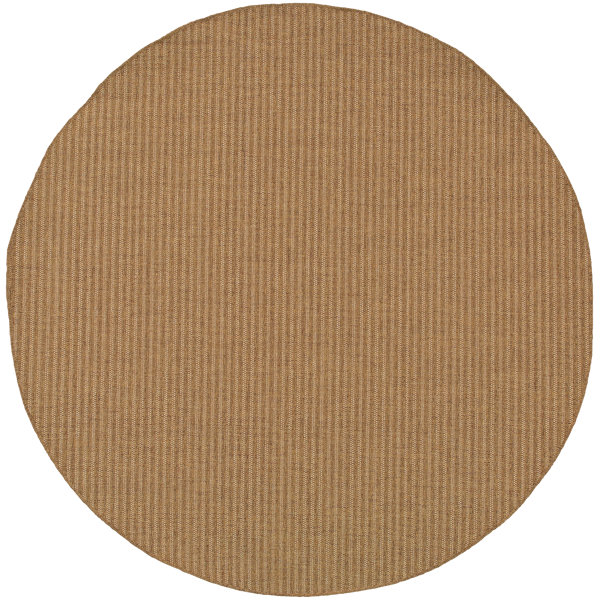 Gracie Oaks Maxston Power Loom Tan Indoor/Outdoor Rug Wayfair